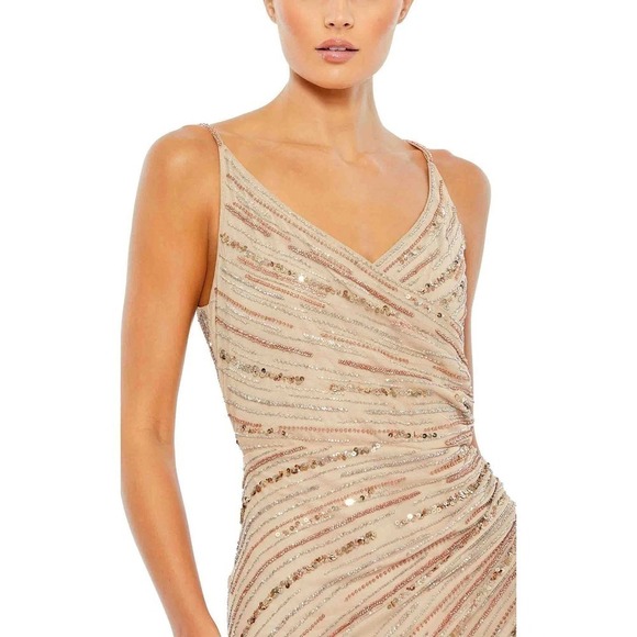 Mac Duggal Dresses & Skirts - NWT MAC DUGGAL 10932 Dress in Nude size 4 Retail $598